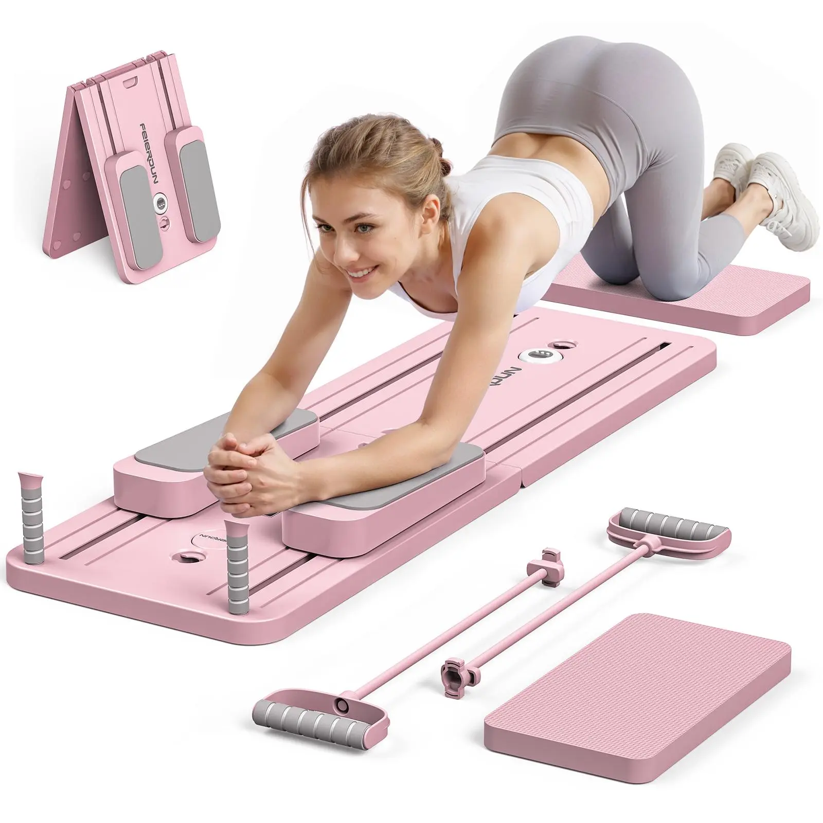 Home Gym Yoga - Planche de Pilates pliable multifonctionnelle, appareil
