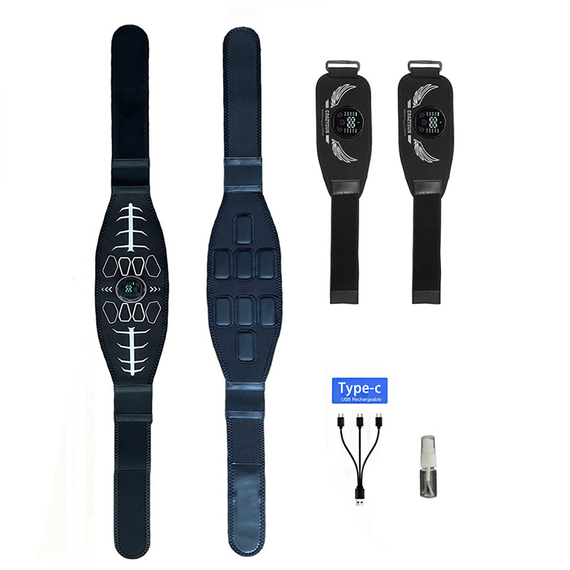 Home Gym Routine - Ceinture de Tonification Abdominale Intelligente, Stimulateur