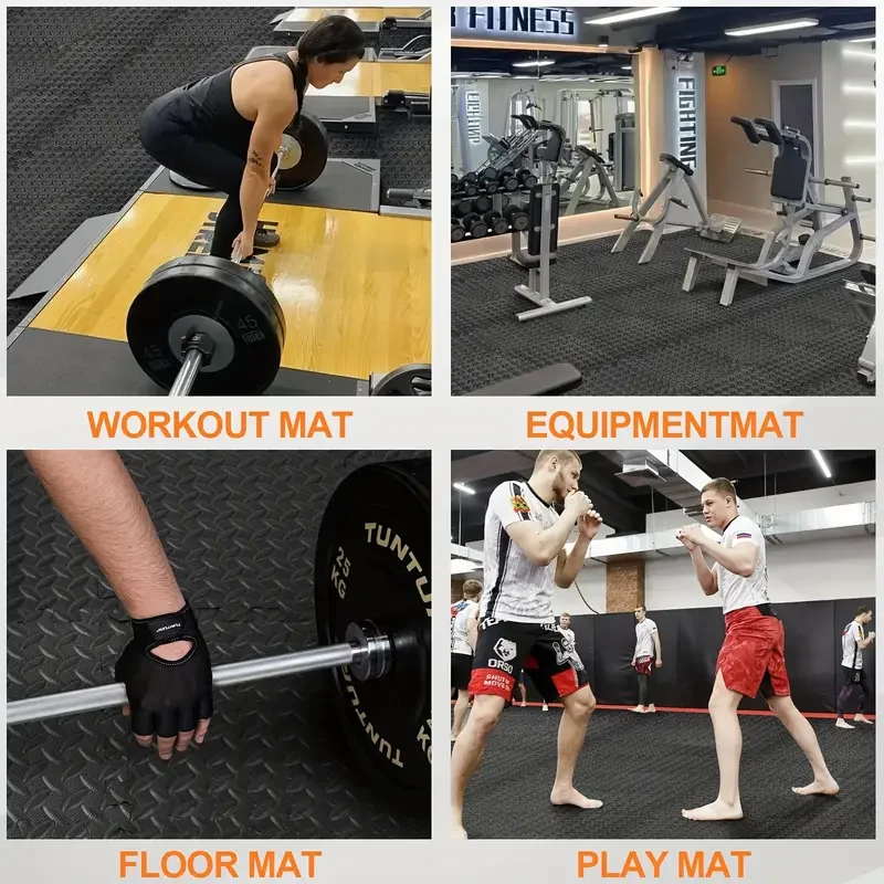 Tapis de sol de gym en EVA rés - Home Gym Routine avis et prix