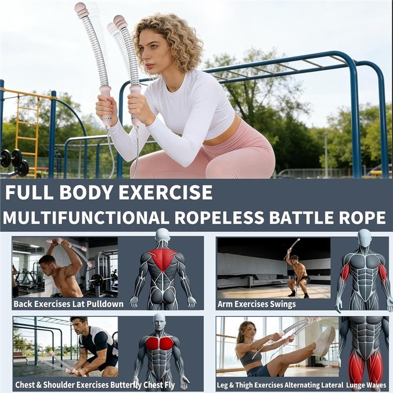 Dropship-Ropeless Battle Ropes - Battle Rope Heavy avis et prix