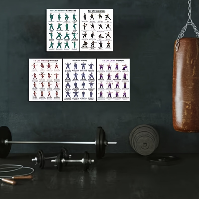 Feuilles d'entraînement Tai Ch - Home Gym Routine avis et prix