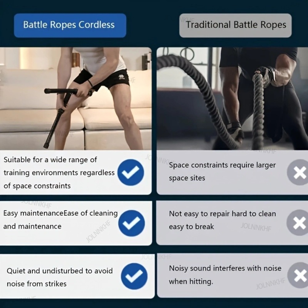 Cordes de combat sans fil lest - Battle Rope Heavy avis et prix