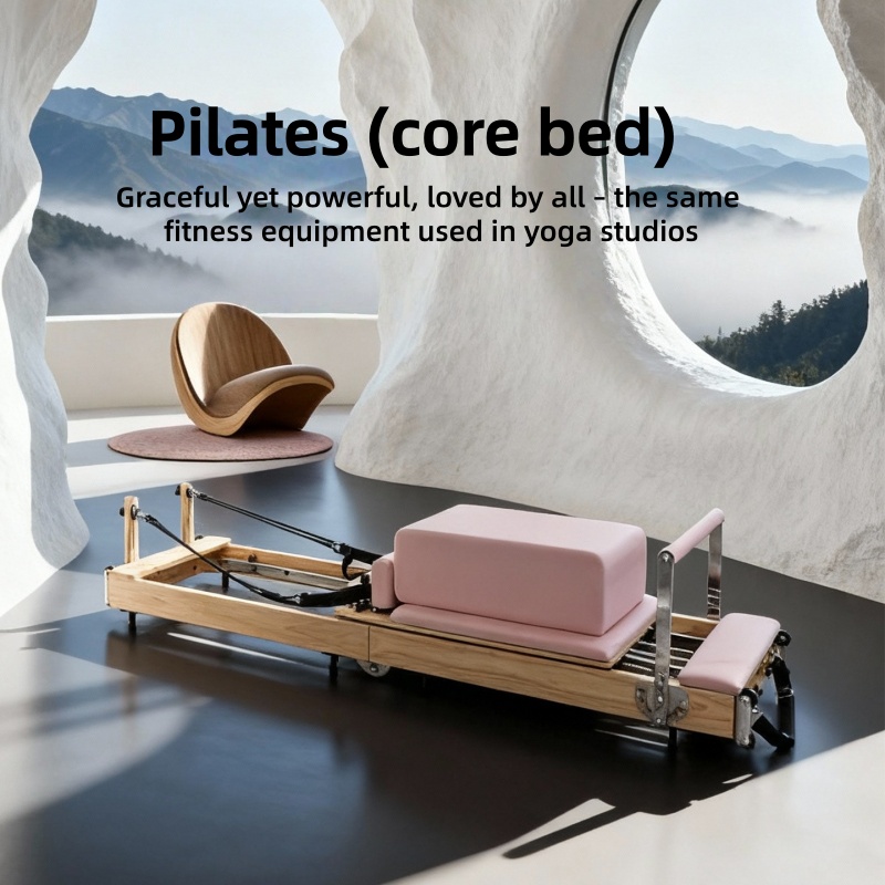 Lit de Pilates pliable en bois - Home Gym Yoga avis et prix