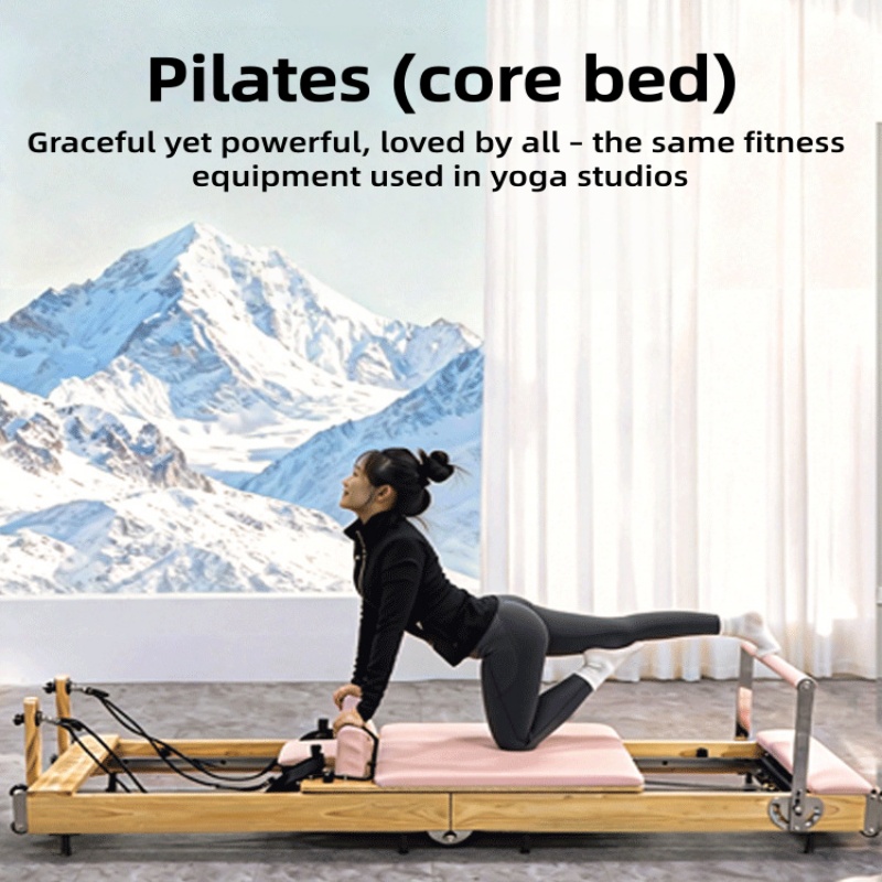 Lit de Pilates pliable en bois - Home Gym Yoga avis et prix